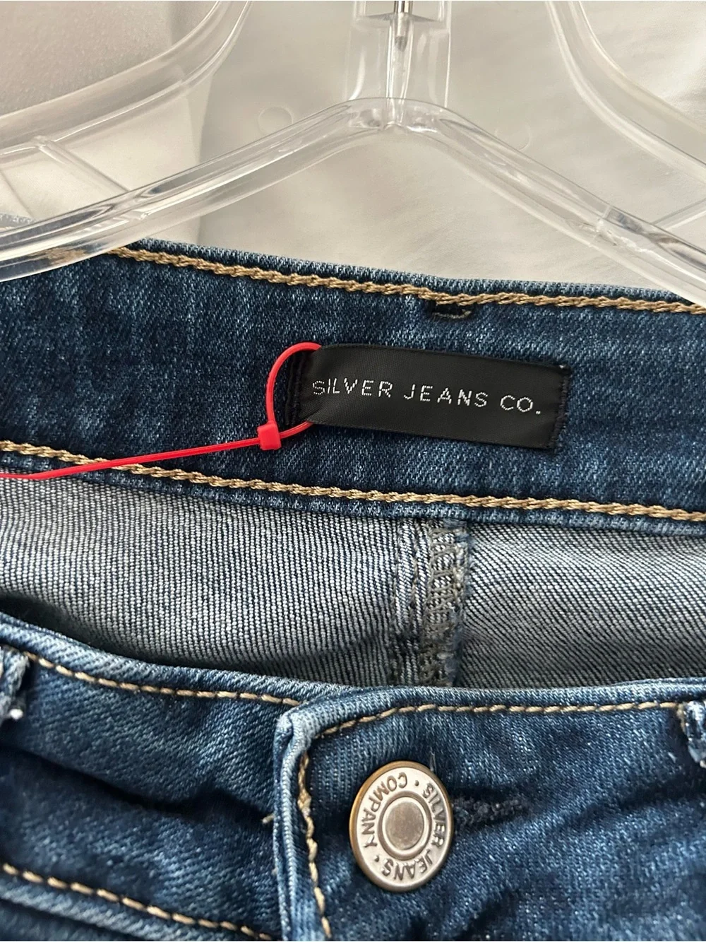 Women’s Silver boyfriend jeans